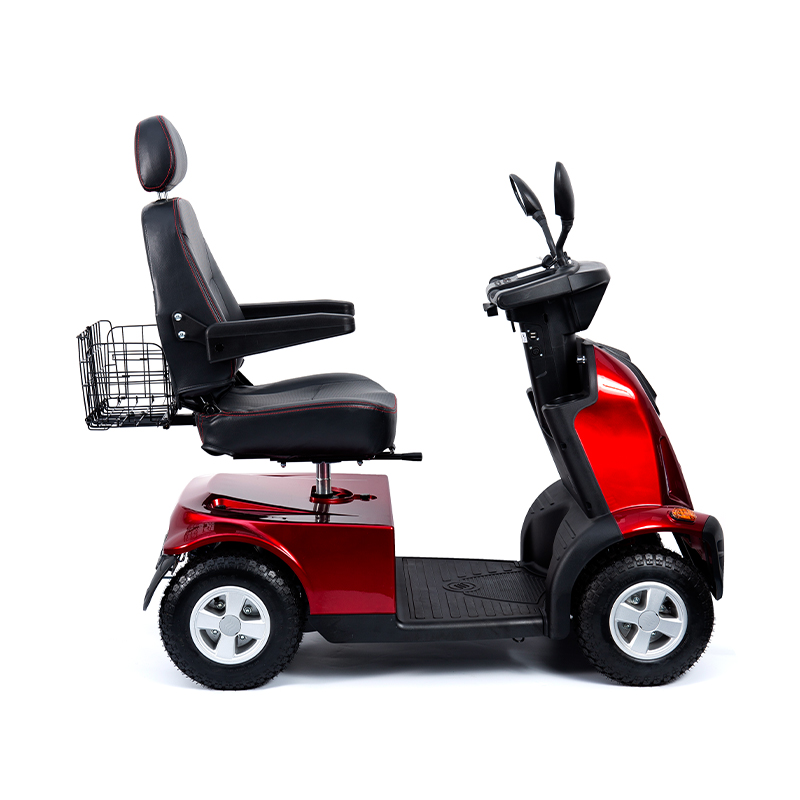 TK-500 Scooter Recreativa Elétrica Todo-Terreno de Alta Potência e 4 Rodas para Serviço Pesado