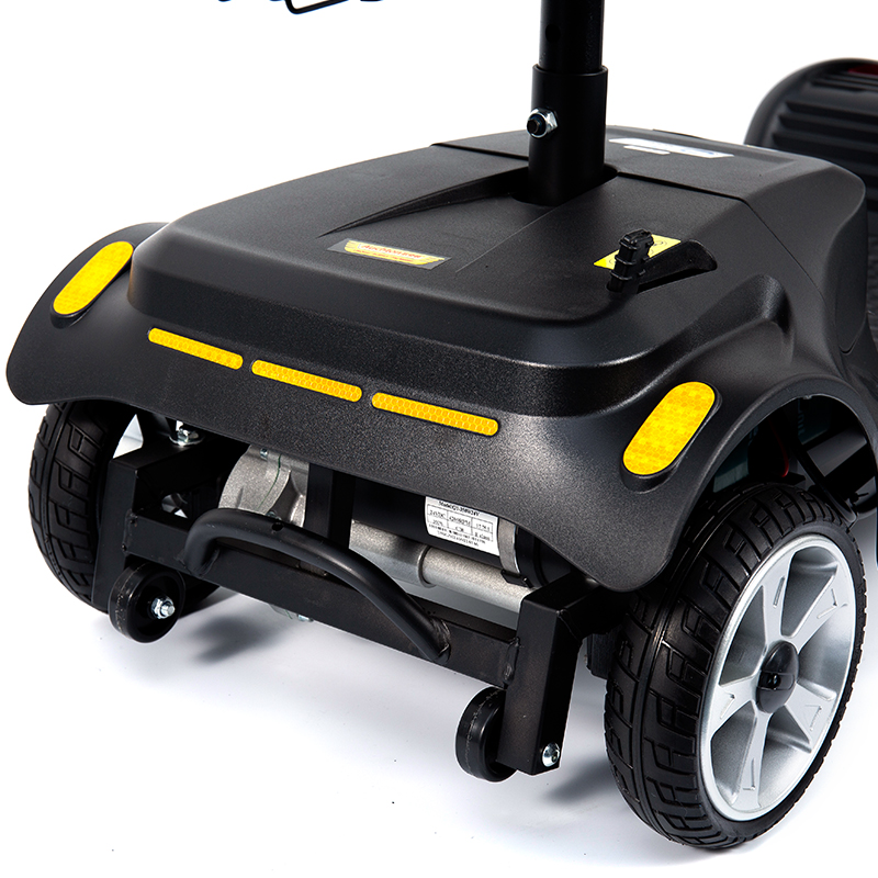 YL-07 Scooter de mobilidade elétrica dobrável para viagem de 4 rodas com cesta