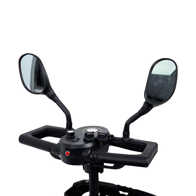 YL-07 Scooter de mobilidade elétrica dobrável para viagem de 4 rodas com cesta