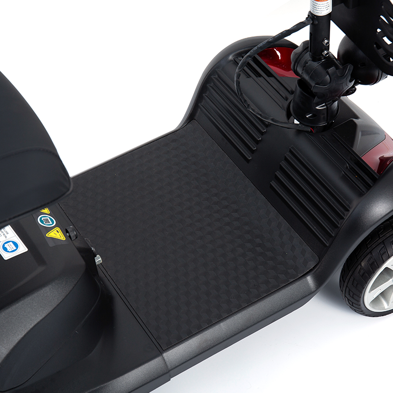 YL-07 Scooter de mobilidade elétrica dobrável para viagem de 4 rodas com cesta