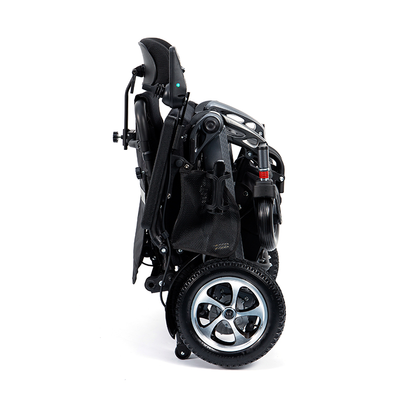 YL-9005 Cadeira de rodas elétrica dobrável automática com controle remoto