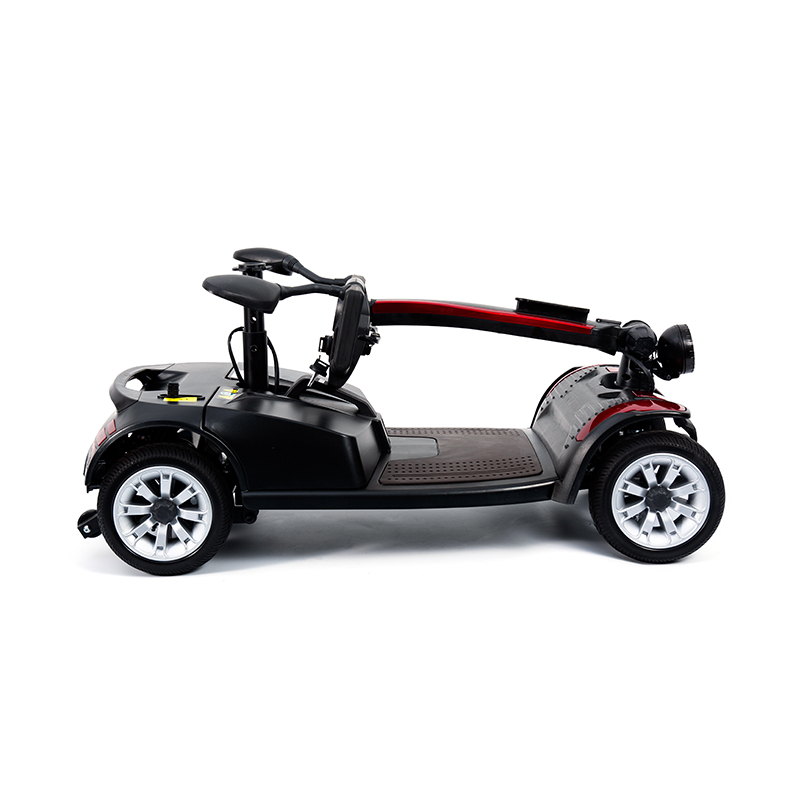 YL-01S Scooter de mobilidade motorizada dobrável portátil de 4 rodas para idosos