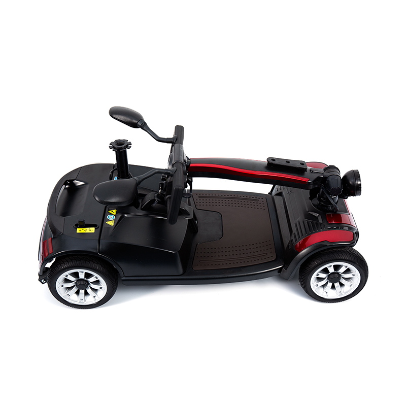 YL-01S Scooter de mobilidade motorizada dobrável portátil de 4 rodas para idosos