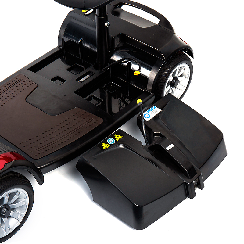 YL-01S Scooter de mobilidade motorizada dobrável portátil de 4 rodas para idosos
