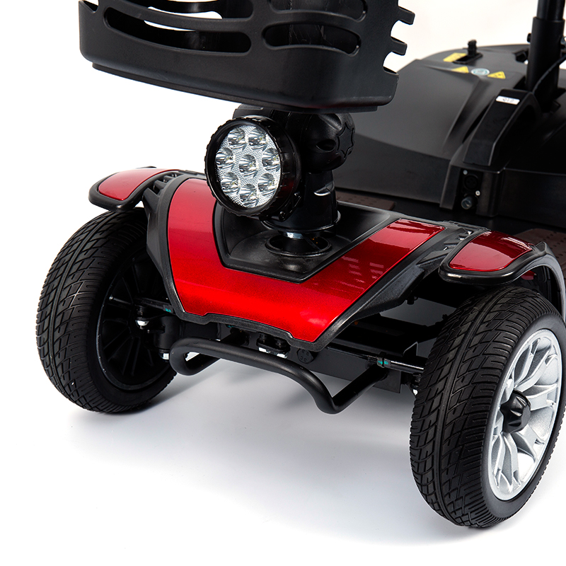 YL-01S Scooter de mobilidade motorizada dobrável portátil de 4 rodas para idosos