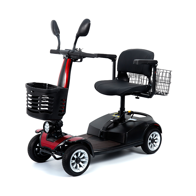 YL-01S Scooter de mobilidade motorizada dobrável portátil de 4 rodas para idosos