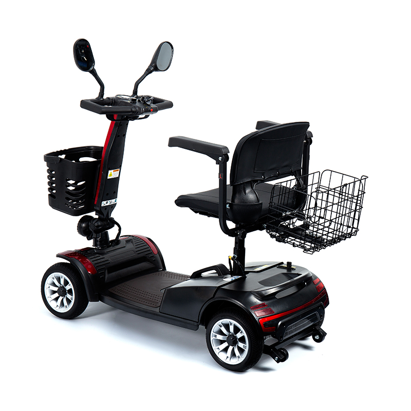 YL-01S Scooter de mobilidade motorizada dobrável portátil de 4 rodas para idosos