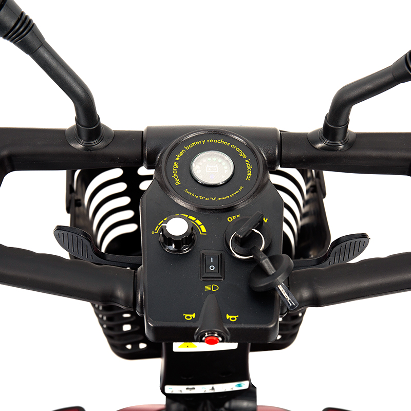 YL-01S Scooter de mobilidade motorizada dobrável portátil de 4 rodas para idosos