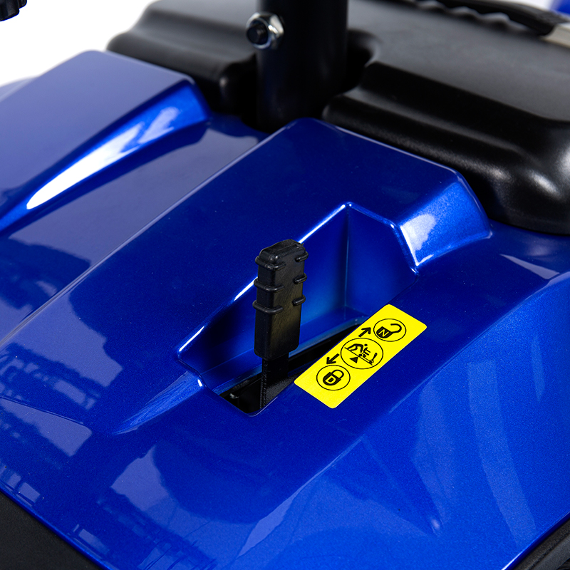 YL-09B Scooter de mobilidade leve dobrável de 4 rodas com cesta