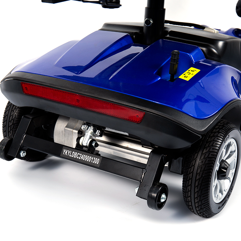 YL-09B Scooter de mobilidade leve dobrável de 4 rodas com cesta