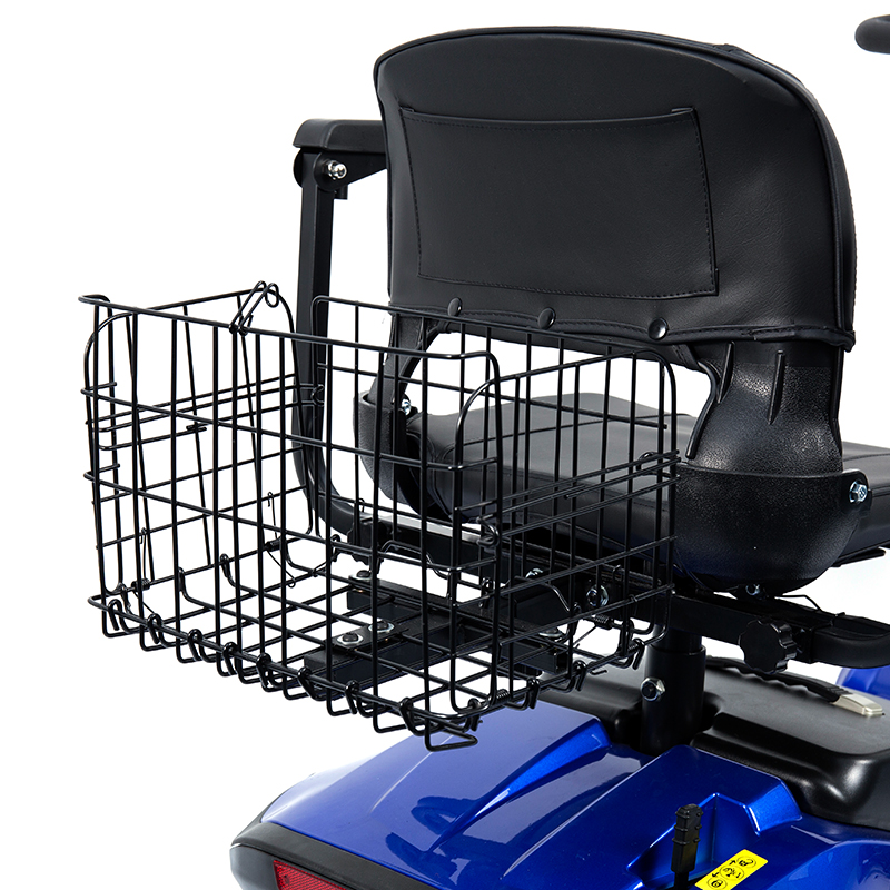 YL-09B Scooter de mobilidade leve dobrável de 4 rodas com cesta