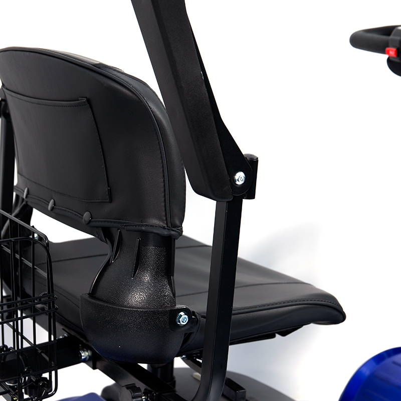 YL-09B Scooter de mobilidade leve dobrável de 4 rodas com cesta