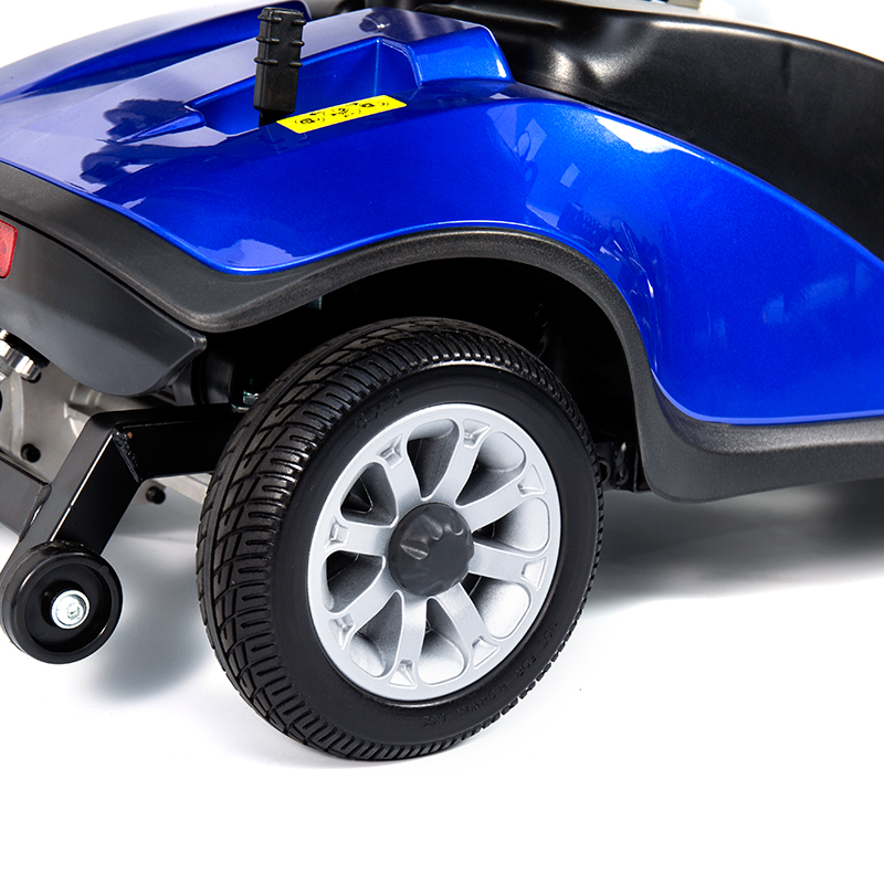 YL-09B Scooter de mobilidade leve dobrável de 4 rodas com cesta