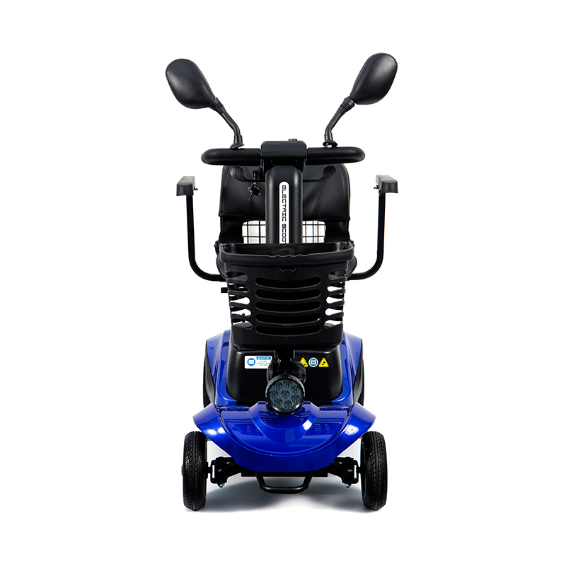 YL-09B Scooter de mobilidade leve dobrável de 4 rodas com cesta