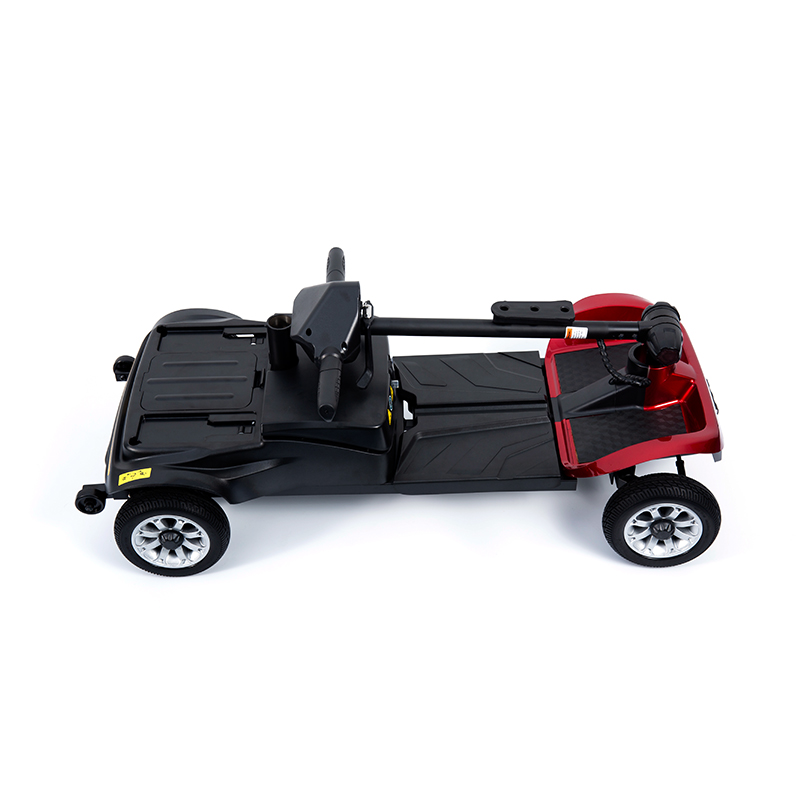 YL-02 Scooter leve de mobilidade de 4 rodas para idosos, com assento giratório de 360°