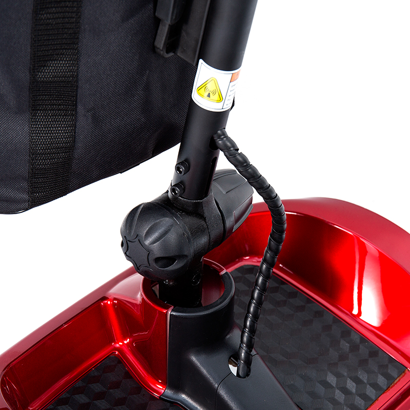 YL-02 Scooter leve de mobilidade de 4 rodas para idosos, com assento giratório de 360°