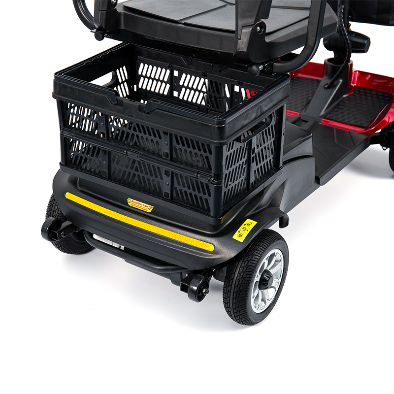 YL-02 Scooter leve de mobilidade de 4 rodas para idosos, com assento giratório de 360°