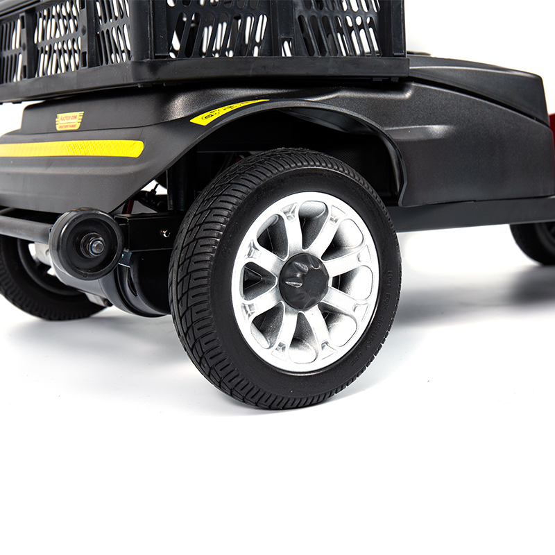 YL-02 Scooter leve de mobilidade de 4 rodas para idosos, com assento giratório de 360°