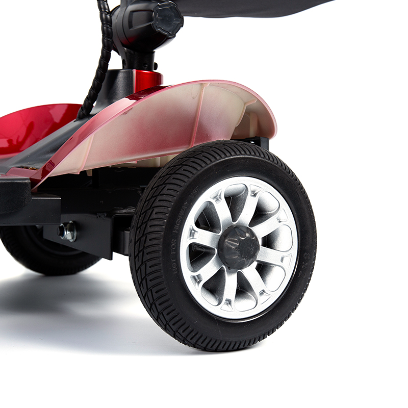 YL-02 Scooter leve de mobilidade de 4 rodas para idosos, com assento giratório de 360°