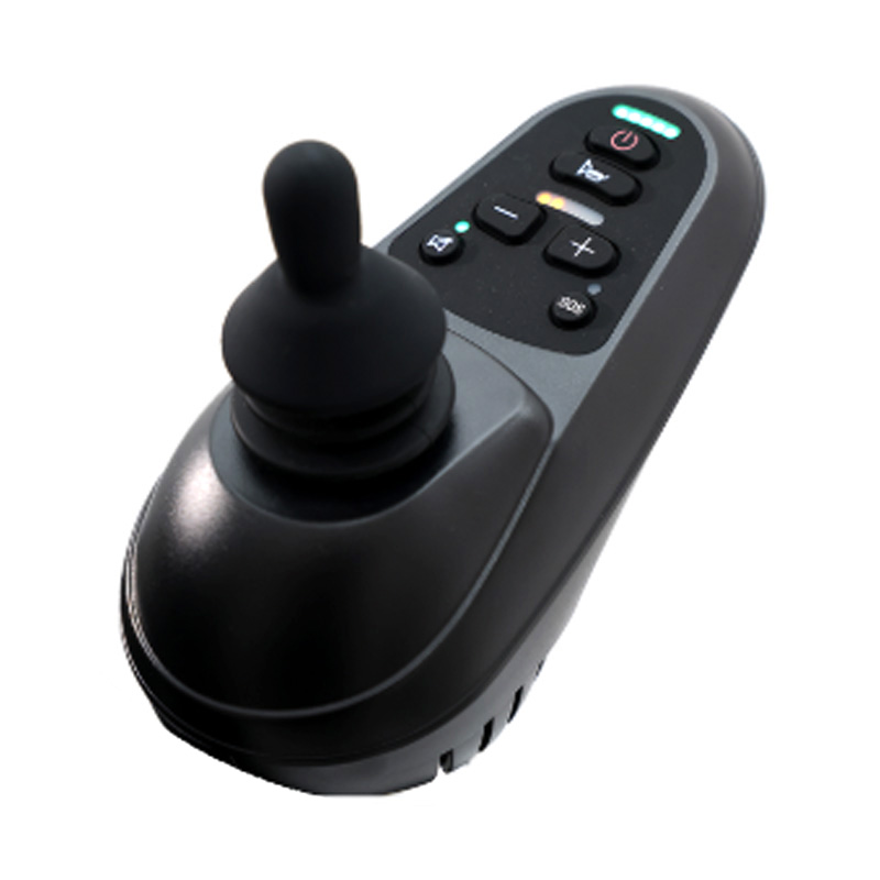 Cadeira de rodas elétrica dobrável manual em liga de alumínio YL-9001